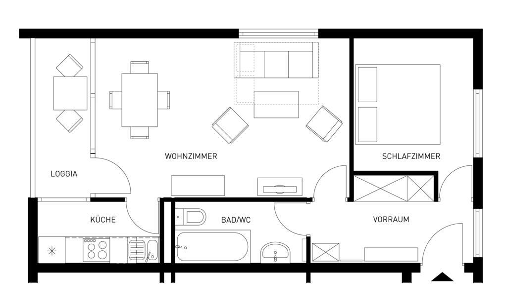 Ferienwohnung Sonnblick Bad Gastein Bilik gambar